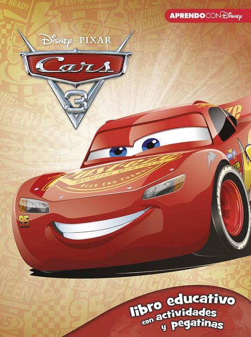 Cars 3. Libro educativo con actividades y pegatina | 9788416931057 | Disney