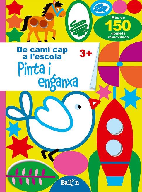 Pinta i enganxa 3+ | 9789403206356 | Ballon