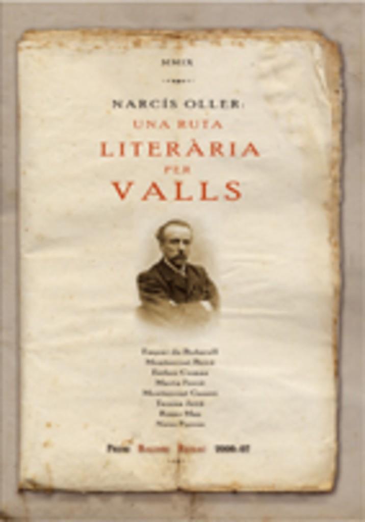 Narcís Oller: una ruta literària per Valls | 9788497914628 | VVAA