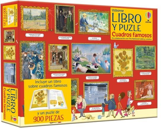 Cuadros famosos (incluye un libro sobre cuadros famosos y un puzle de 200 piezas) | 9781805073055 | Dickins, Rosie