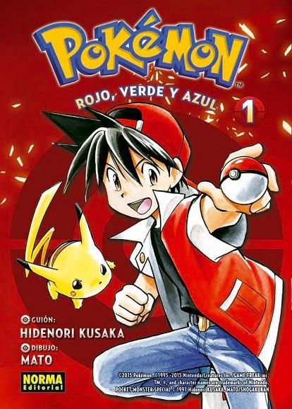 Pokémon 01. Rojo, Verde y Azul 1 | 9788467964974 | Kusaka, Hidenori / Yamamoto, Satoshi