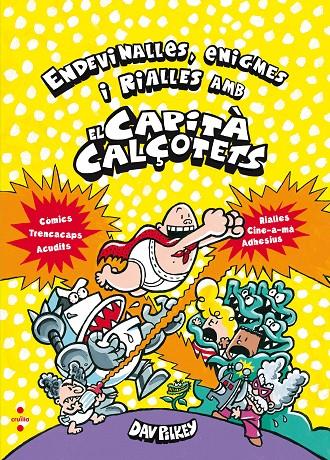 Endevinalles, enigmes i rialles amb el Capità Calçotets | 9788466143226 | Dav Pilkey