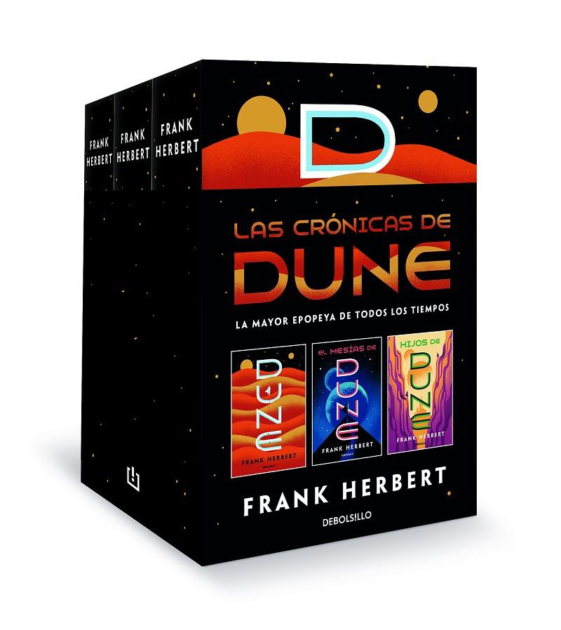 Crónicas de Dune : Dune ; El mesías de Dune ; Hijos de Dune | 9788466356985 | Herbert, Frank