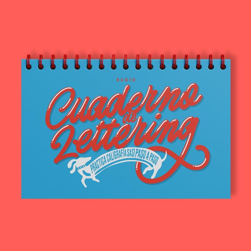 Cuaderno de lettering. Practica caligrafía Sasi paso a paso | 9788418964473 | Giner, Francisco