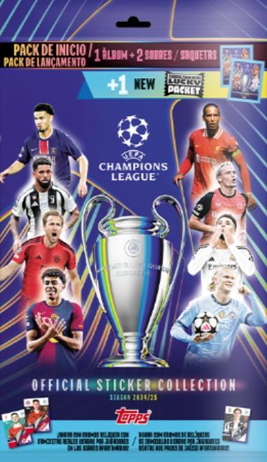 Champions 24-25 pack inicial cromos | 5053307074477