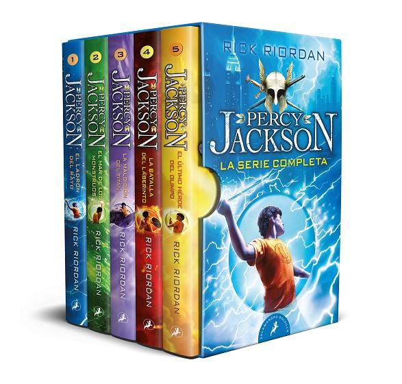 Percy Jackson y los dioses del Olimpo - La serie completa | 9788418173721 | Riordan, Rick