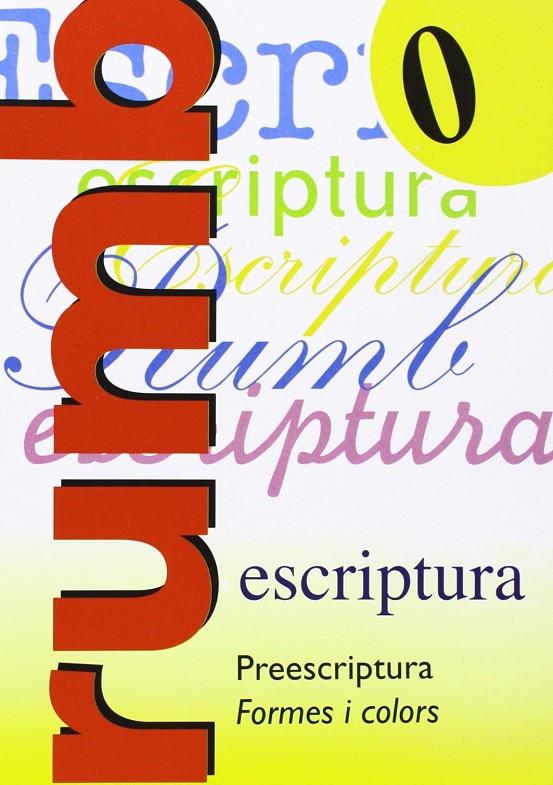 Rumb  0 escriptura | 9788486545093 | Martí Fuster, Rosa Maria / Nadal, J.