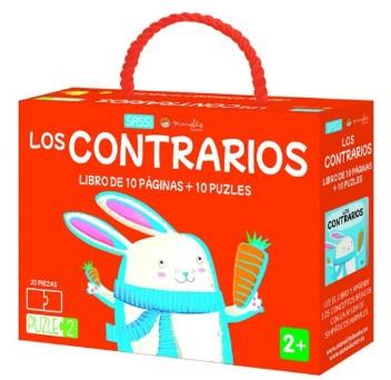 Los contrarios Puzzle 2 Cuadrado | 9788419714466 | M. Gaule