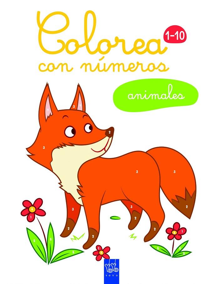 Animales. Colorea con números | 9788408164937 | YOYO