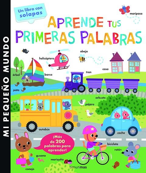 Aprende tus primeras palabras. Mi pequeño mundo | 9788408147855 | Little Tiger Press