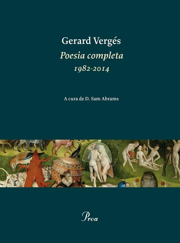 Poesia completa 1982-2014 | 9788475885926 | Gerard Vergés