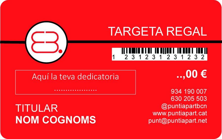 Targeta Regal € | 02251004