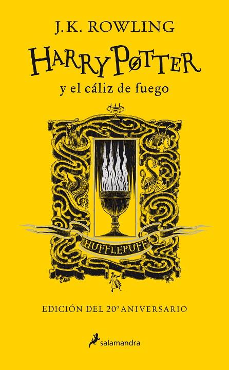 Harry Potter y el cáliz de fuego (edición Hufflepuff del 20º aniversario) | 9788418174391 | Rowling, J.K.