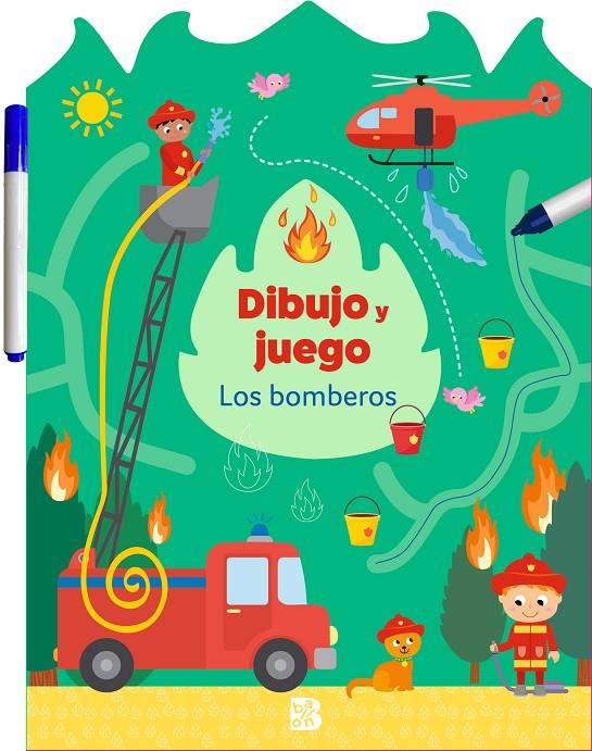 Dibujo y juego - Los bomberos | 9789403238821 | Ballon