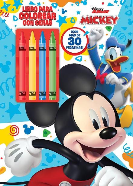 Mickey. Libro para colorear con ceras | 9788418940217 | Disney