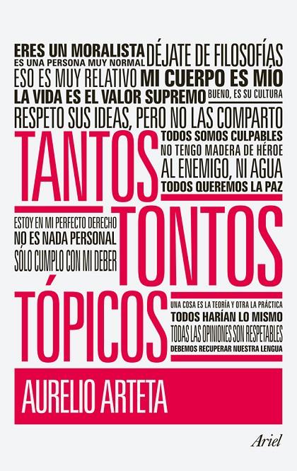 Tantos tontos tópicos | 9788434470644 | Aurelio Arteta