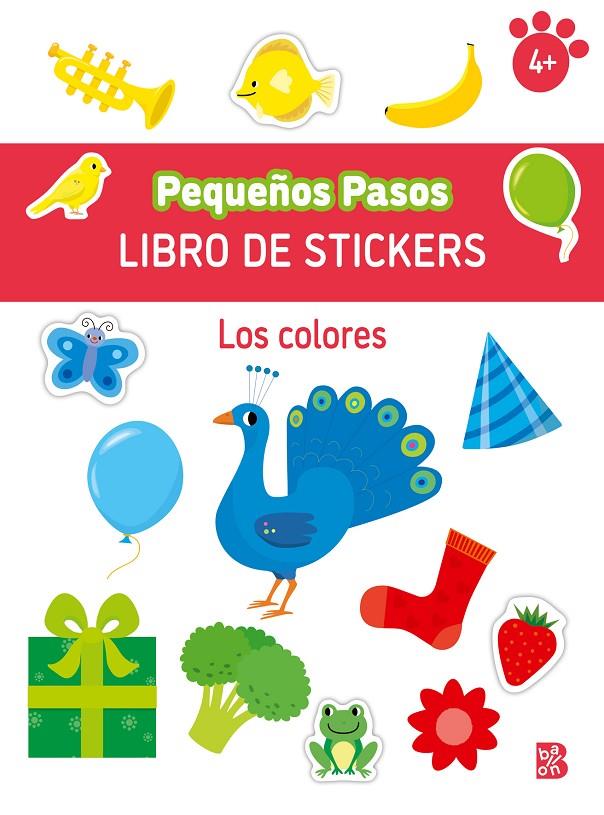 Pequeños pasos. Libro de stickers - Los colores | 9789403238364 | BALLON