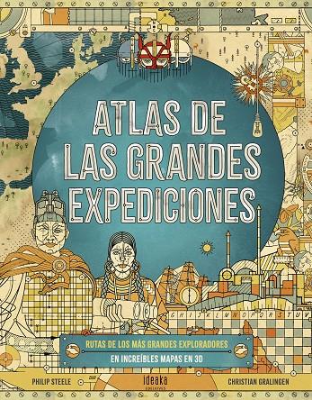 Atlas de las grandes expediciones | 9788414030561 | Steele, Philip