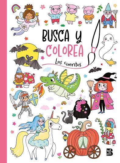 Busca y colorea - Los cuentos | 9789403231242