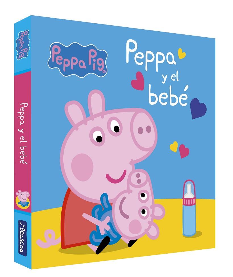 Peppa Pig. Libro de cartón - Peppa Pig y el bebé | 9788448866990 | Hasbro/eOne/ Holowaty, Lauren