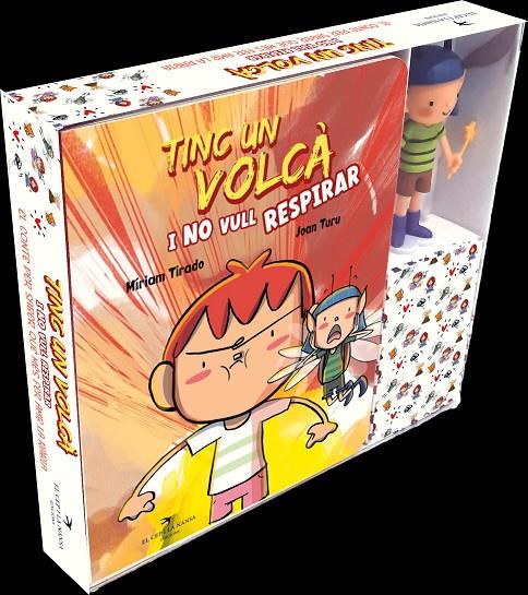 Tinc un volcà i no vull respirar (Edició especial llibre + figura) | 9788419747150 | Tirado Torras, Míriam/Turu Sánchez, Joan