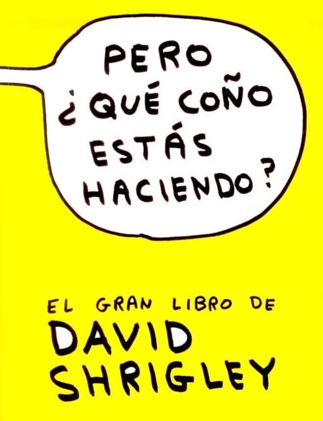 Pero ¿Qué coño estás haciendo? | 9788493874520 | David Shrigley