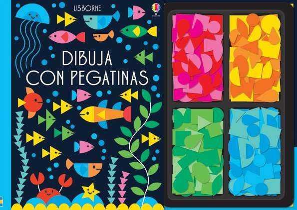 Dibuja con pegatinas | 9781474929929 | Watt Fiona