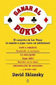 Ganar al Poker | 9788497348270 | David Sklansky