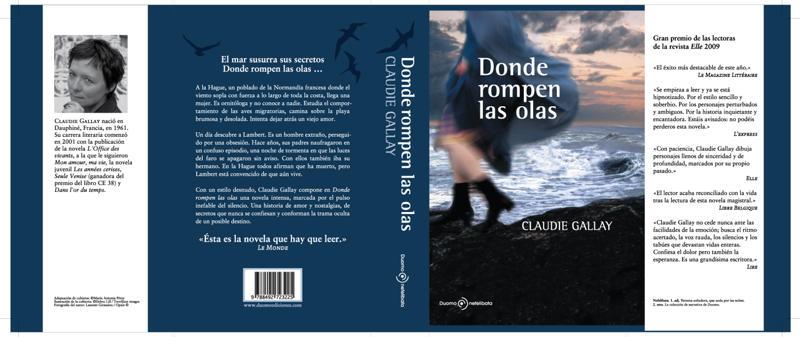 Donde rompen las olas | 9788492723225 | Claudie Gallay