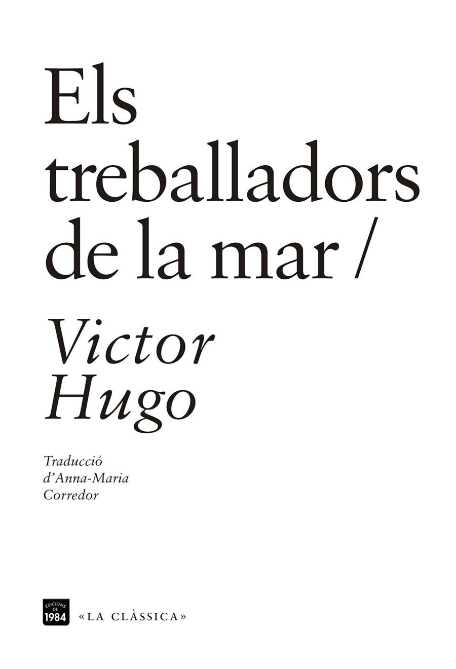 Els treballadors de la mar | 9788416987115 | Victor Hugo