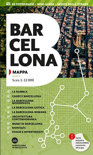 Mapa Barcelona, italià | 9788484785675