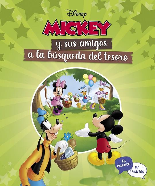 Mickey y sus amigos a la búsqueda del tesoro | 9788418039508 | Disney,