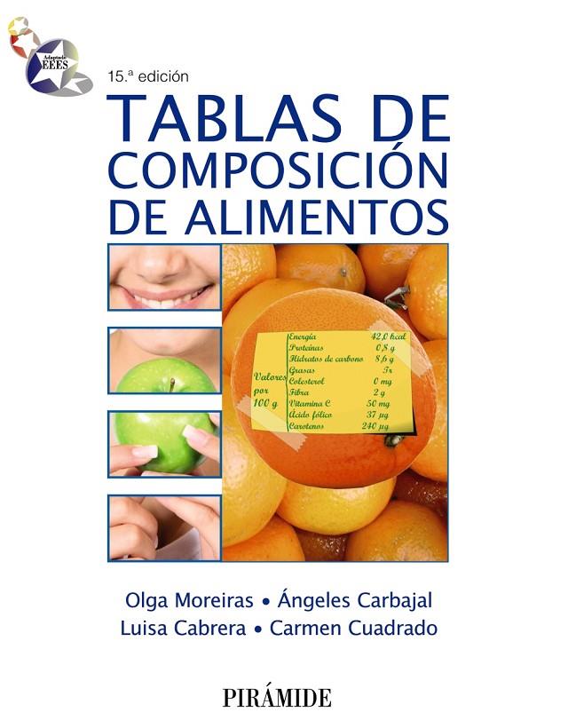 Tablas de composición de alimentos | 9788436825541 | Olga Moreiras - Ángeles Carbajal - Luisa Cabrera - Carmen Cuadrado