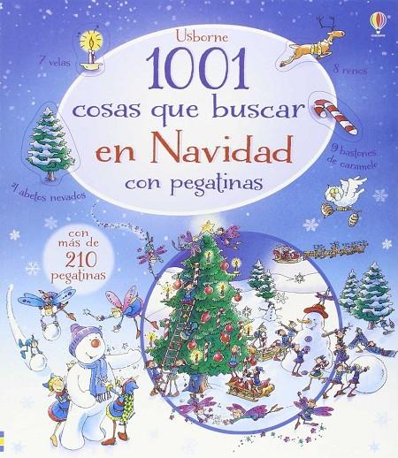 1001 cosas que buscar en Navidad - Pegatinas | 9781409594673 | Frith Alex