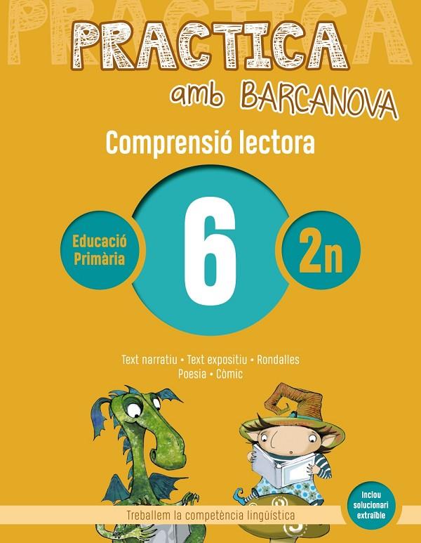 Practica amb Barcanova  6. Comprensió lectora  | 9788448948498 | Camps, Montserrat/Canela, Teresa