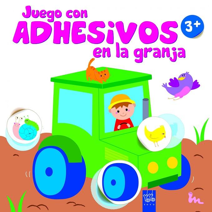 Juego con adhesivos en la granja. Tractor | 9788408148739 | YOYO