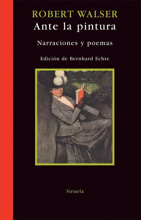 Ante la pintura. Narracionesy poemas | 9788498412246 | Robert Walser