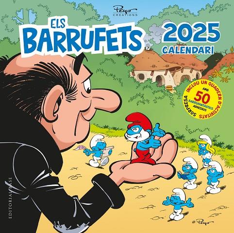 Calendari Barrufets 2025 | 9788410131613 | Culliford, Pierre