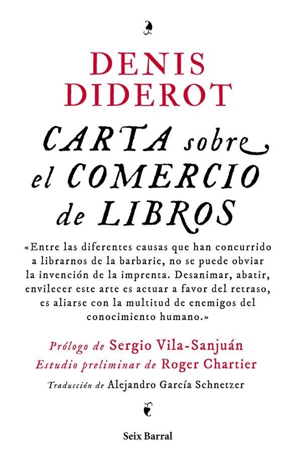 Carta sobre el comercio de libros | 9788432214820 | Denis Diderot