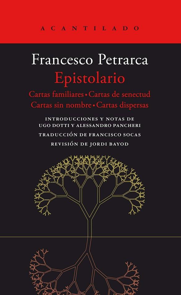 Epistolario | 9788419036650 | Petrarca, Franceso (introduccions i notes d'Ugo Dotti i Alessandro Pancheri/ revisió de Jordi Bayod)