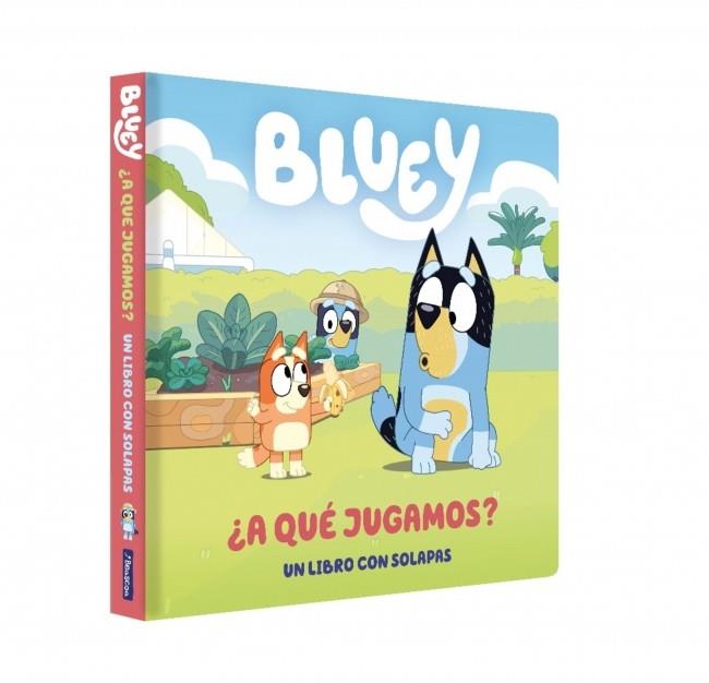 Bluey. Libro de cartón con solapas - ¿A qué jugamos? | 9788448870089 | Bluey