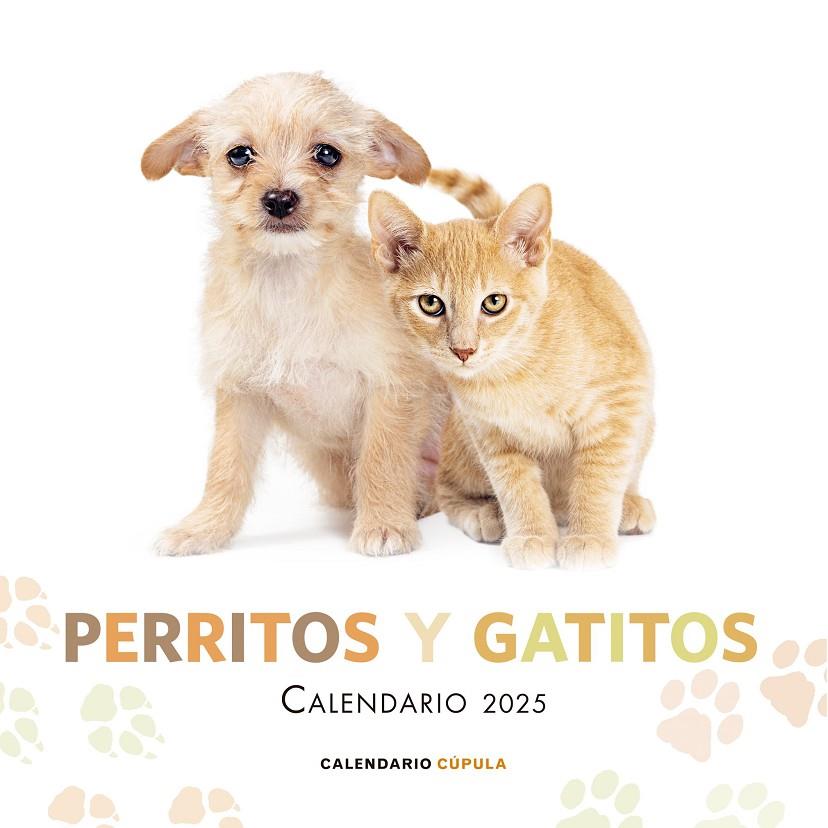 Calendario Perritos y Gatitos 2025 | 9788448041632 | AA. VV.