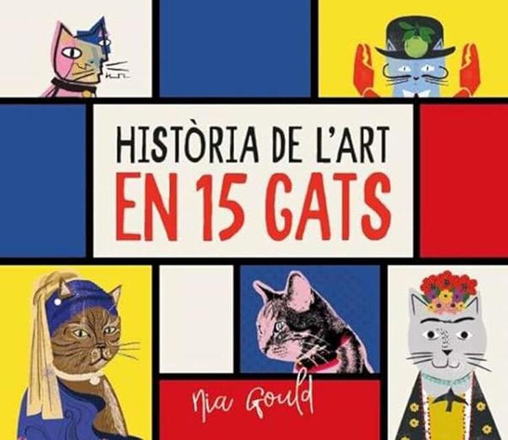 Història de l'art en 15 gats | 9788419028785 | Editorial Mediterrània