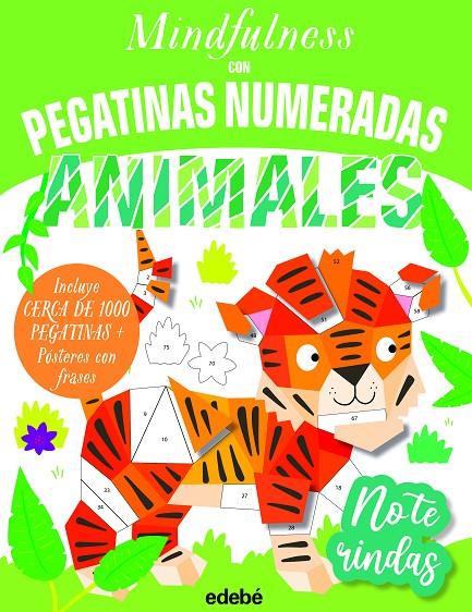 Mindfulness con pegatinas numeradas: Animales | 9788468363646 | Robertson, Eve/Abbott, Simon