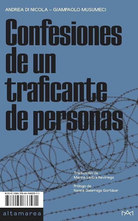 Confesiones de un traficante de personas | 9788494833571 | Di Nicola, Andrea/Musumeci, Giampaolo