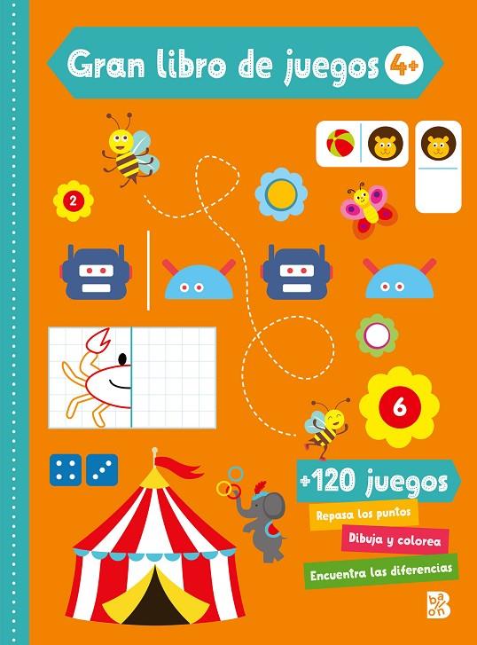 Gran libro de juegos +4 | 9789403235318 | Ballon