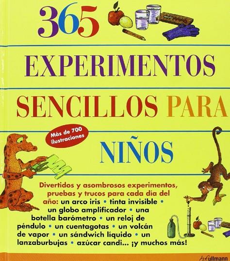 365 experimentos sencillos para niños | 9783848006083 | AA.VV