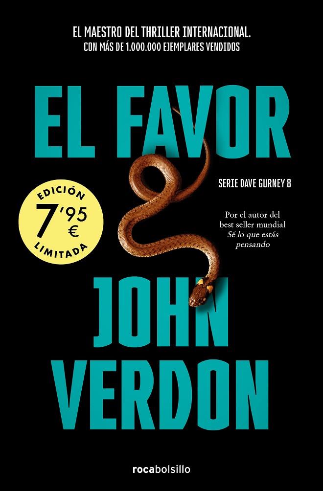 El favor (Serie David Gurney 8) | 9788419498175 | Verdon, John