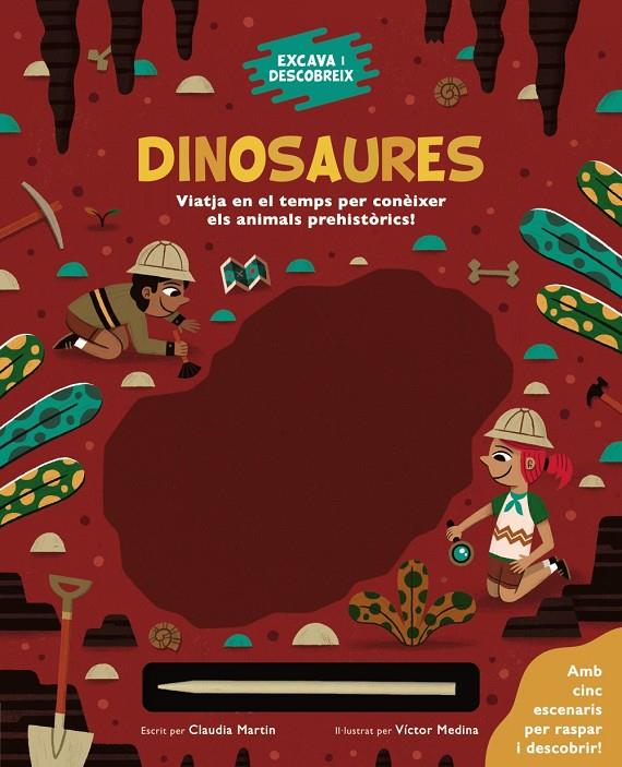 Excava i descobreix: Dinosaures | 9788413491271 | Martin, Claudia