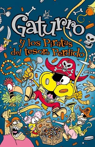 Gaturro y los Piratas del tesoro perdido | 9788484418030 | Nik